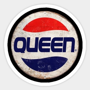 QUEEN Or PEPSI Sticker